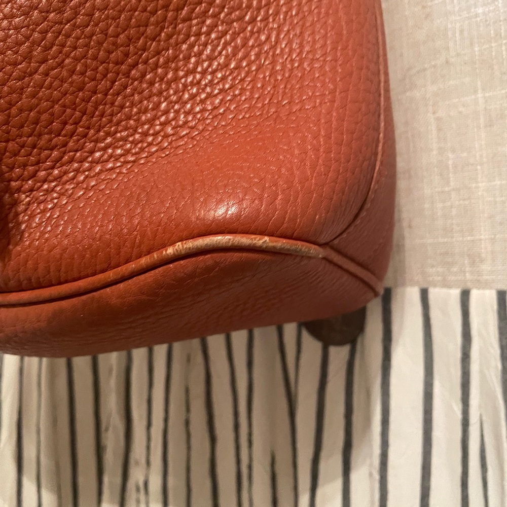 Vintage Dooney & Bourke drawstring brown purse - Picture 3 of 11
